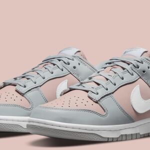 Nike Soft Gray and Pink Sneakers